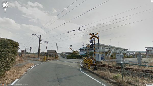 福島県浪江町のストリートビューが現在公開されています