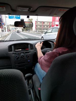 娘の初運転　運転初心者マニュアル