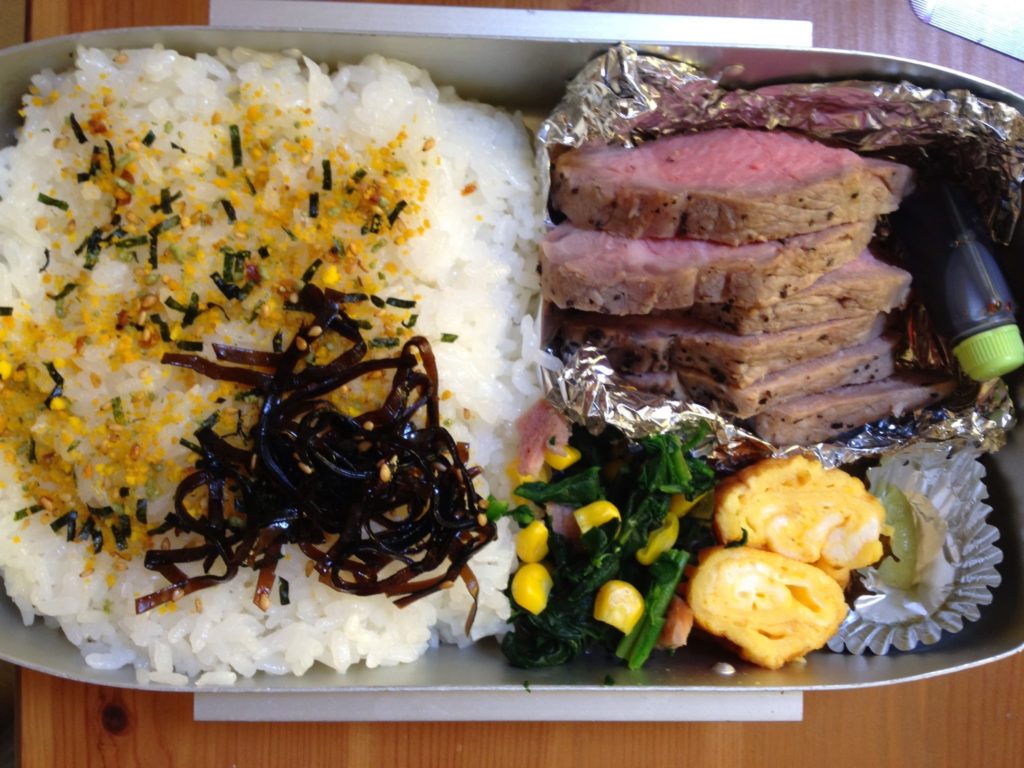 息子に作ったお弁当１