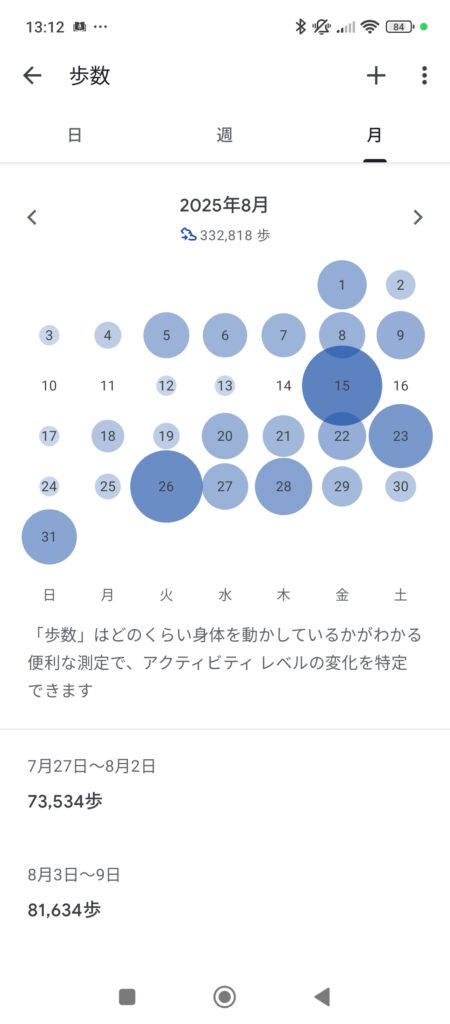 202508歩数