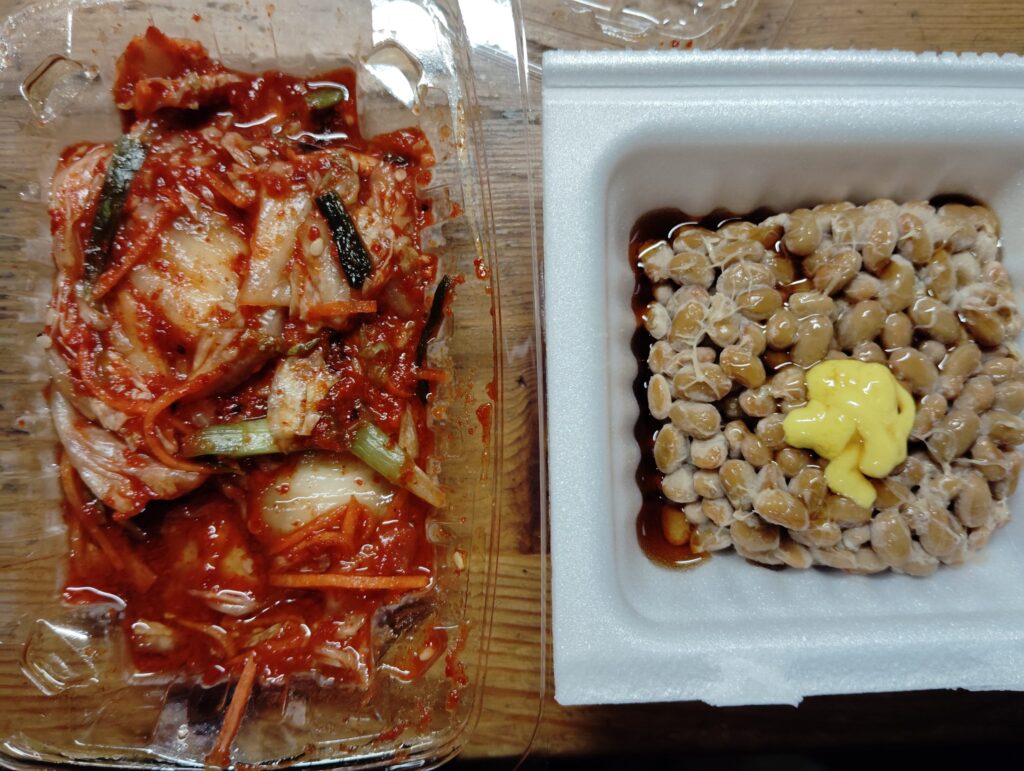 キムチと納豆